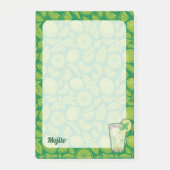 Mojito Cocktail Post-it® Notes (Voorkant)