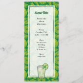 Mojito Cocktail Recipe Kaart (Achterkant)