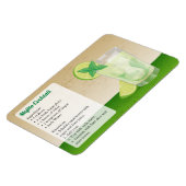 Mojito Cocktail Recipe Magneet (Linkerzijde)