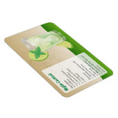 Mojito Cocktail Recipe Magneet (Rechterzijde)