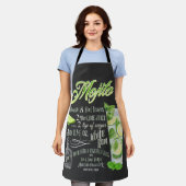 Mojito Cocktail Recipe Schort (Gedragen)