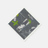 Mojito Cocktail Servet (Hoek)
