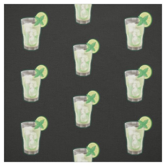 Mojito Cocktailpatroon Stof (Swatch)