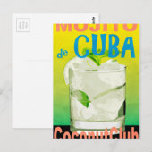 Mojito De Cuba Briefkaart (Voorkant / Achterkant)