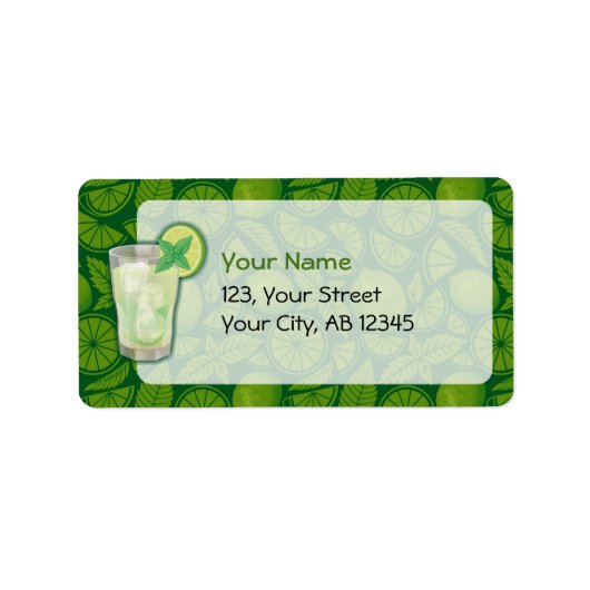 Mojito Etiket (Voorkant)