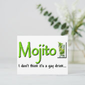 Mojito: Geen Drink...? Briefkaart (Staand voorkant)