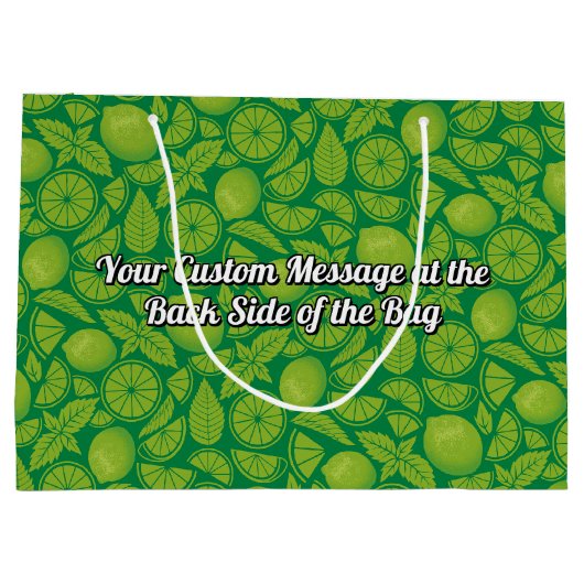 Mojito Groot Cadeauzakje (Achterkant)