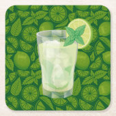 Mojito Kartonnen Onderzetters (Voorkant)