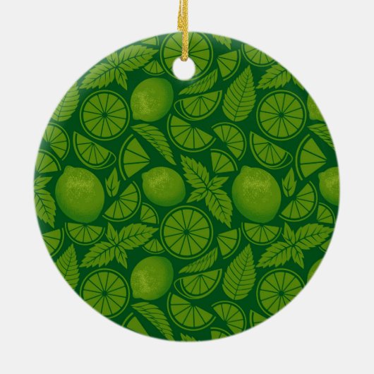 Mojito Keramisch Ornament (Achterkant)