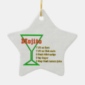 Mojito Keramisch Ornament (Voorkant)