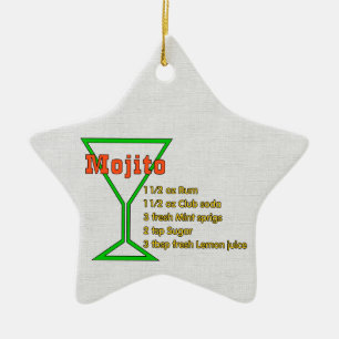 Mojito Keramisch Ornament