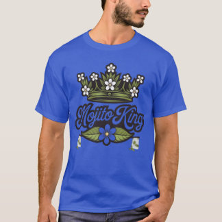 Mojito King Loves Mojitos Boys Gifts retro T-shirt