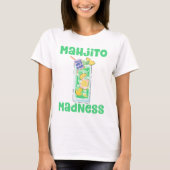 Mojito Mahjong Cocktail T-shirt (Voorkant)