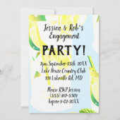 Mojito Night Mint Limoen Light Blue Kaart (Achterkant)