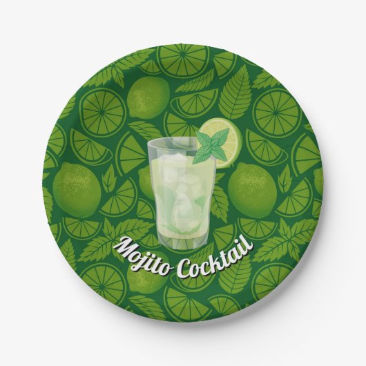Mojito Papieren Bordje (Voorkant)