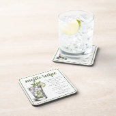 Mojito Recept Groene Rand Bier Onderzetter (Rechterzijde)