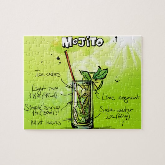 Mojito Recipe Legpuzzel (Horizontaal)
