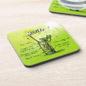 Mojito Recipe Onderzetter (Linkerzijde)