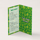 Mojito Recipe Visitekaartje (Binnen)