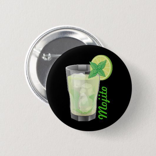 Mojito Ronde Button 5,7 Cm (Voorkant /achterkant)
