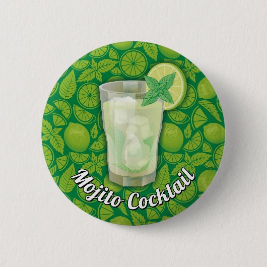 Mojito Ronde Button 5,7 Cm (Voorkant)