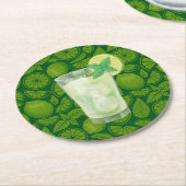 Mojito Ronde Kartonnen Onderzetter (Gebogen)