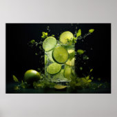 Mojito Splash Poster (Voorkant)