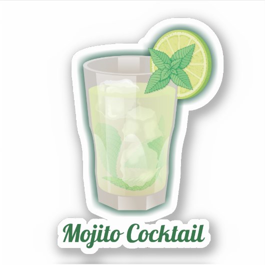 Mojito Sticker (Voorkant)