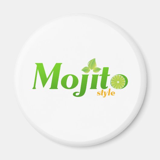 Mojito-stijl Magneet (Voorkant)