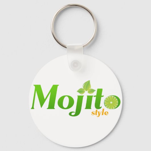 Mojito-stijl Sleutelhanger (Voorkant)