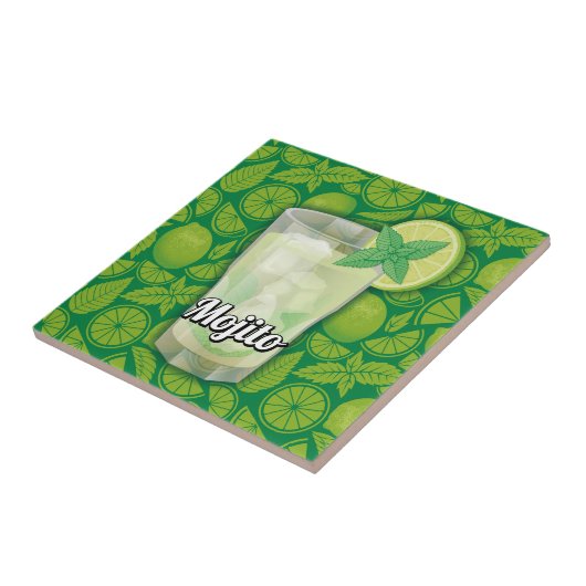 Mojito Tegeltje (Zijkant)