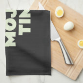 Mojito Tijd! leuke keukenhanddoek voor cocktailpar (Quarter Fold)
