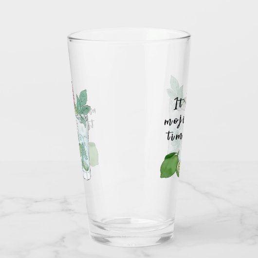 Mojito Zomer Cocktail Drink Glas (Links)