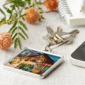 "Mojito's at Dusk" door Willowcatdesign Sleutelhanger (Zijkant)