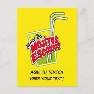 MOJITOS ESCOZIOS BRIEFKAART