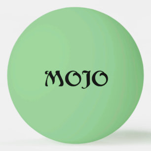 Mojo 1-sterren groene gloed ping pong bal pingpongbal
