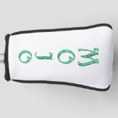 Mojo-afdekking golfclub golfheadcover (Voorkant)