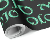Mojo black matte wrappers cadeaupapier (Rol Hoek)