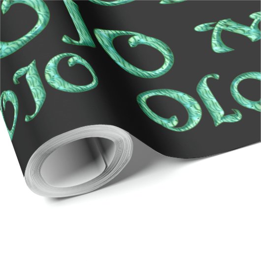 Mojo black matte wrappers cadeaupapier (Rol Hoek)