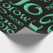 Mojo black matte wrappers cadeaupapier (Hoek)