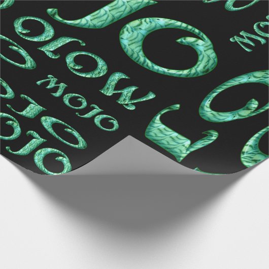 Mojo black matte wrappers cadeaupapier (Hoek)