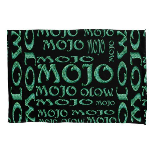 Mojo black pillowcase kussensloop (Voorkant)