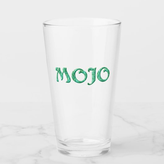 Mojo Collins glazen tumbler (Voorkant)