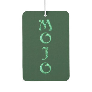 Mojo groene auto luchtverfrisser