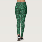 Mojo groene leggings (Achterkant)