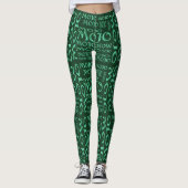 Mojo groene leggings (Voorkant)