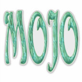 Mojo grote contour sticker (Voorkant)