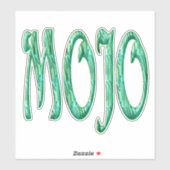 Mojo grote contour sticker (Vel)