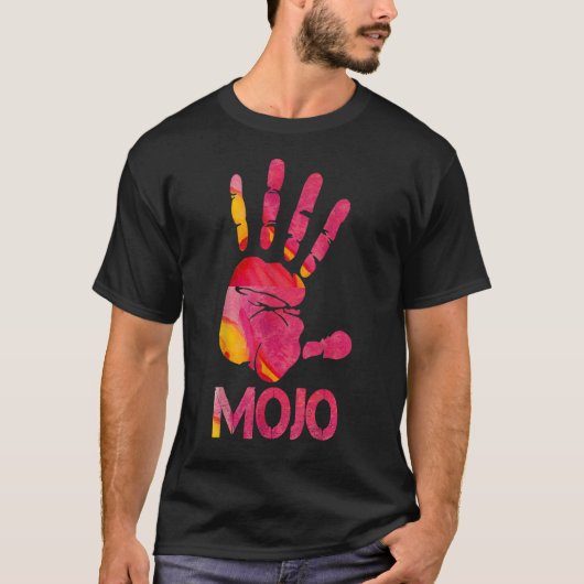 Mojo Hand Magic Hoodoo Amulet Blues Music T-shirt (Voorkant)