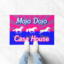 Mojo House Biseksuele Vlag Eenhoorn Deurmat